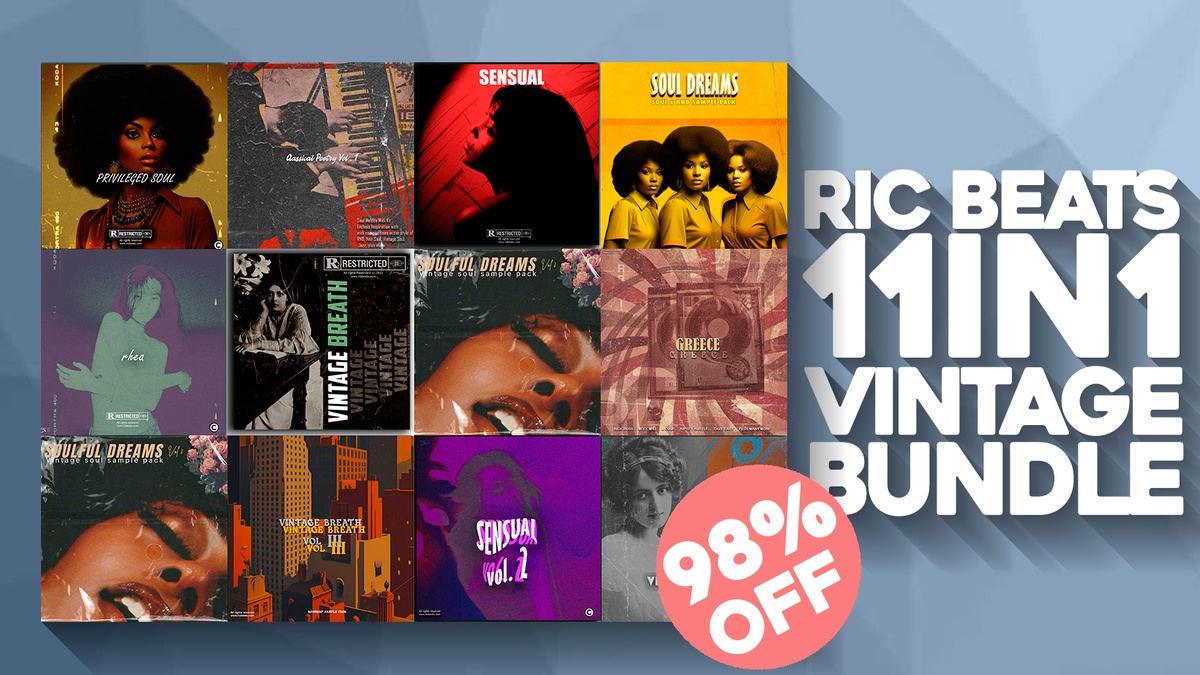 Vintage Soul & RNB Bundle by Ric Beats on sale for $9.95 USD #rnb