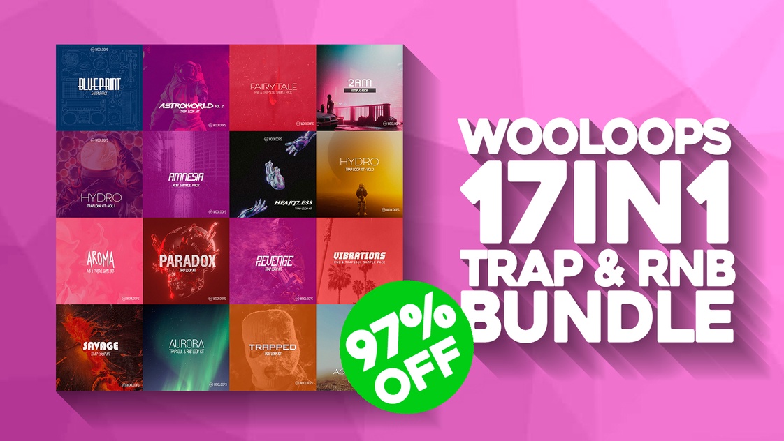 17-in-1 Trap & RnB Bundle by WooLoops on sale for $9.95 USD #rnb