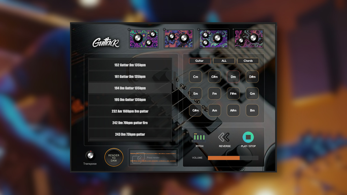 Produce RNB releases Guttar Guitar Library VST at intro offer #rnb